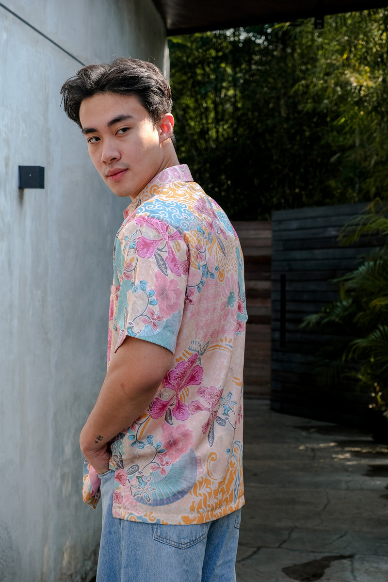 Anggrek Hitam Man Batik Shirt