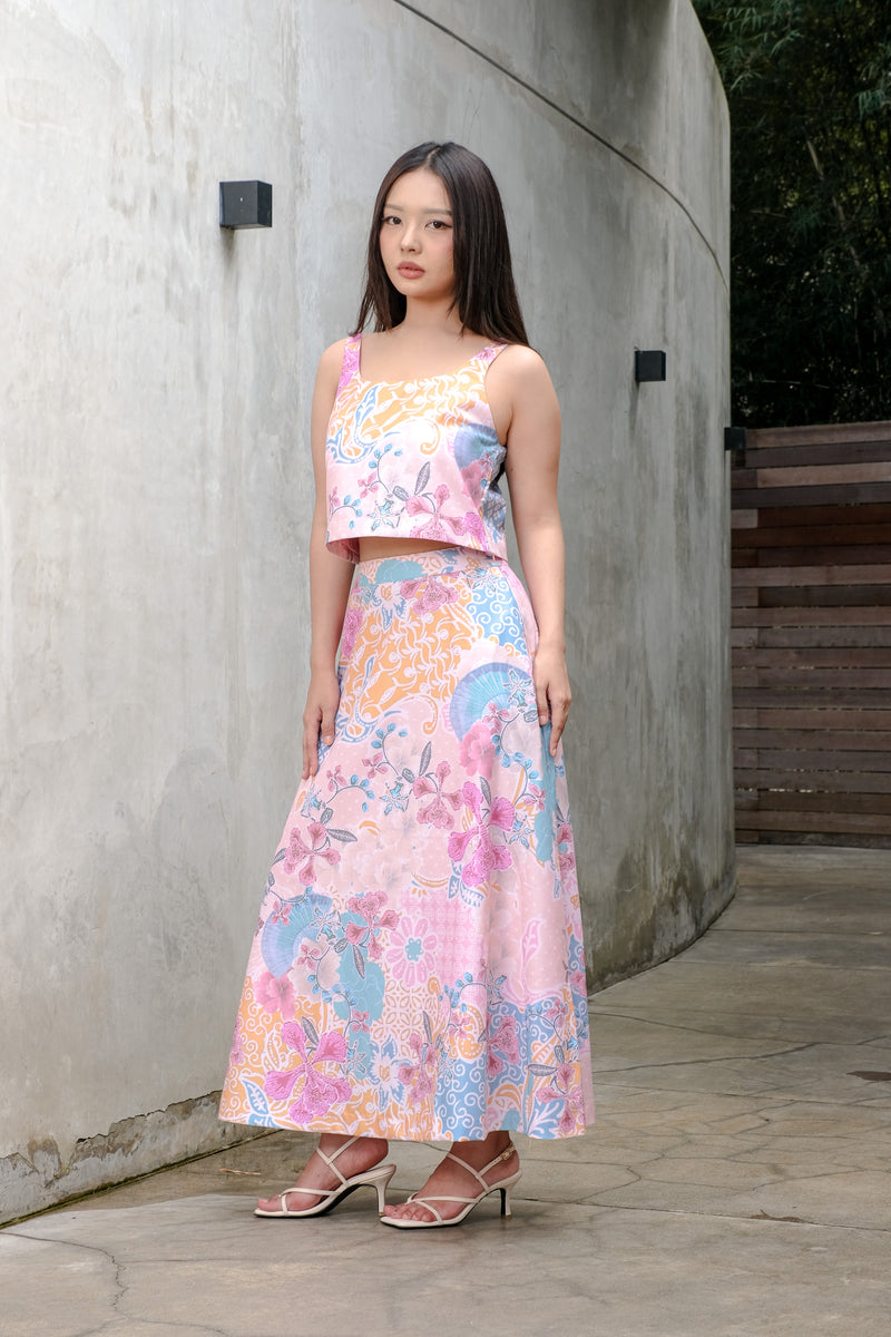 Anggrek Cattleya A-line Skirt