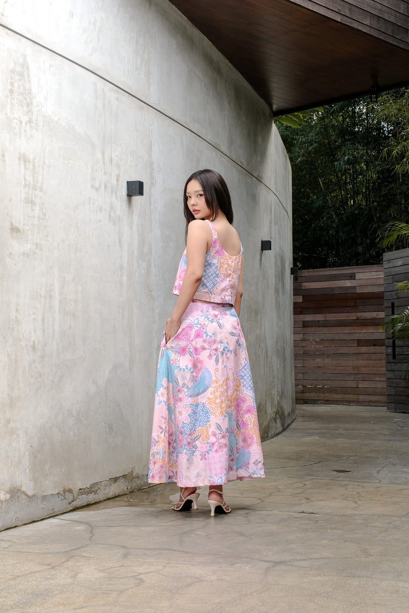 Anggrek Cattleya A-line Skirt