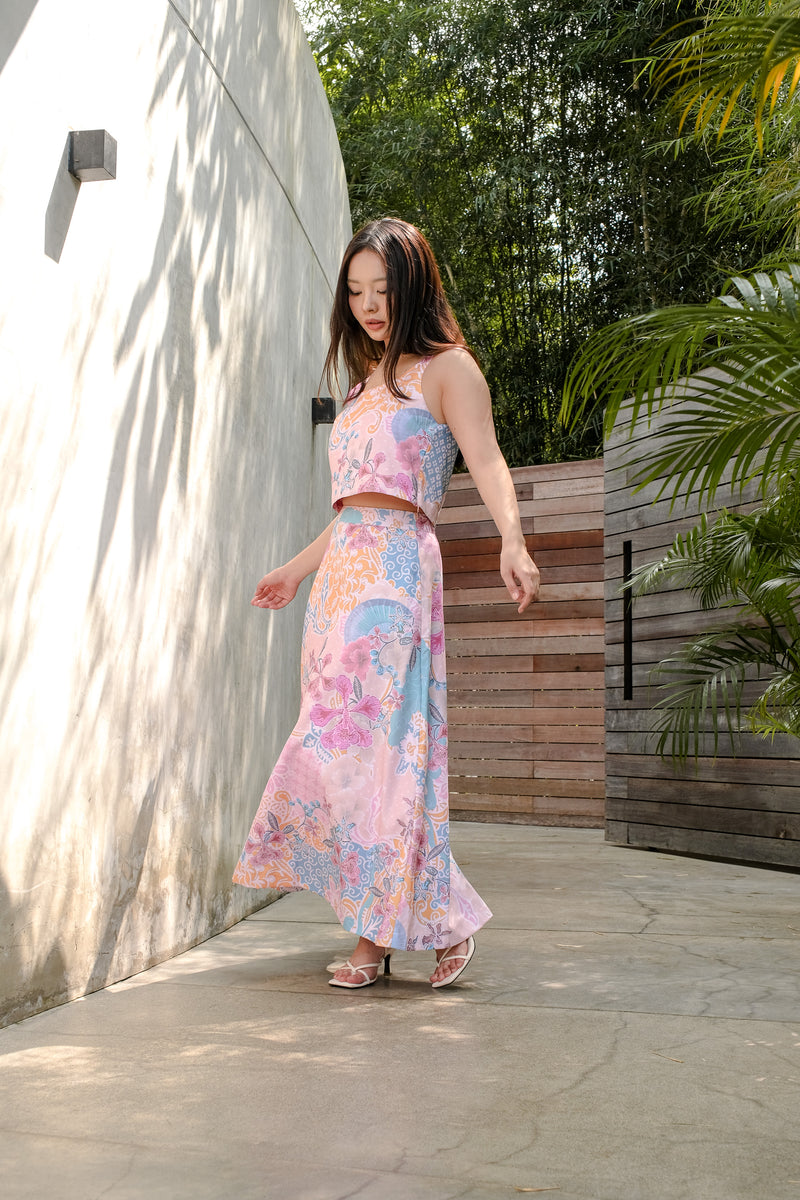Anggrek Cattleya A-line Skirt
