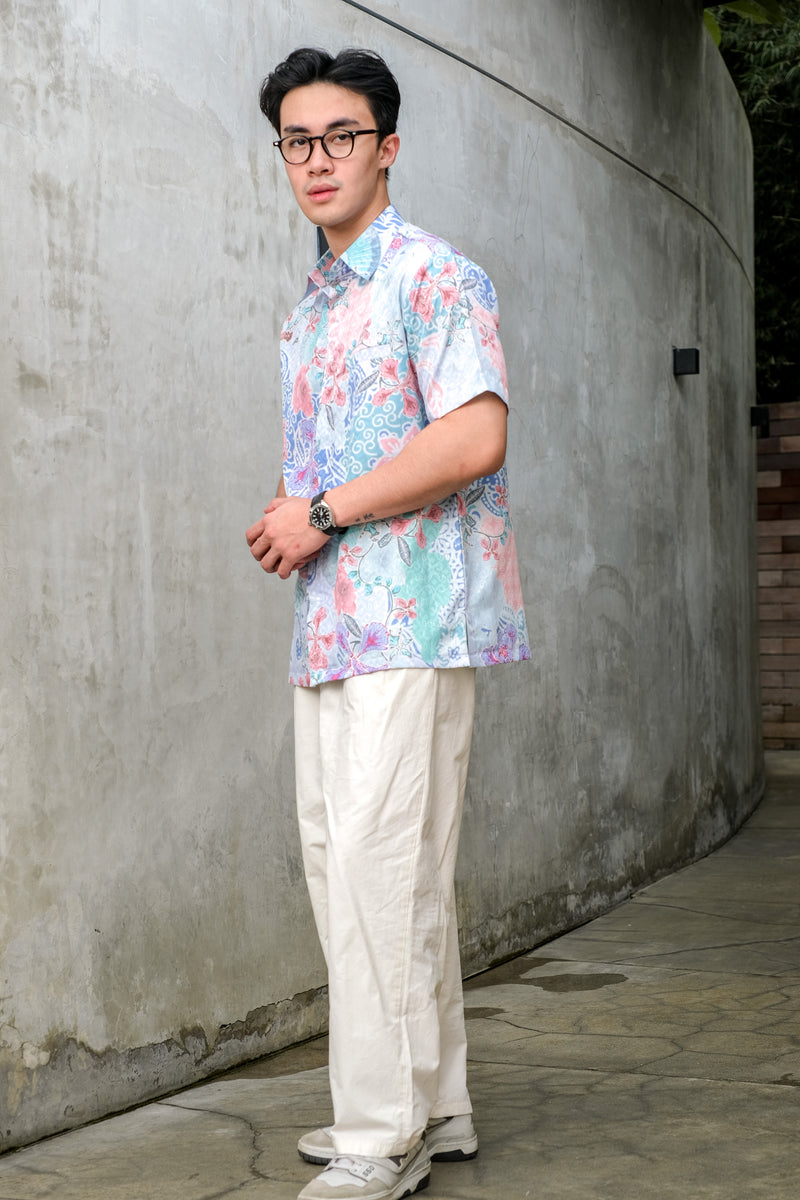 Anggrek Hitam Man Batik Shirt