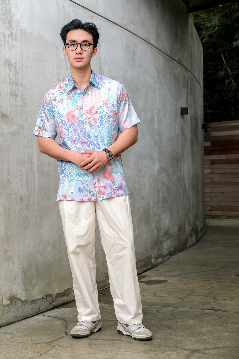 Anggrek Hitam Man Batik Shirt