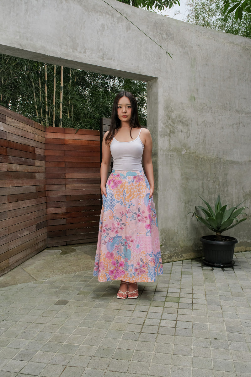 Anggrek Cattleya A-line Skirt