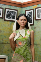 Kemiri A-line Dress - Green