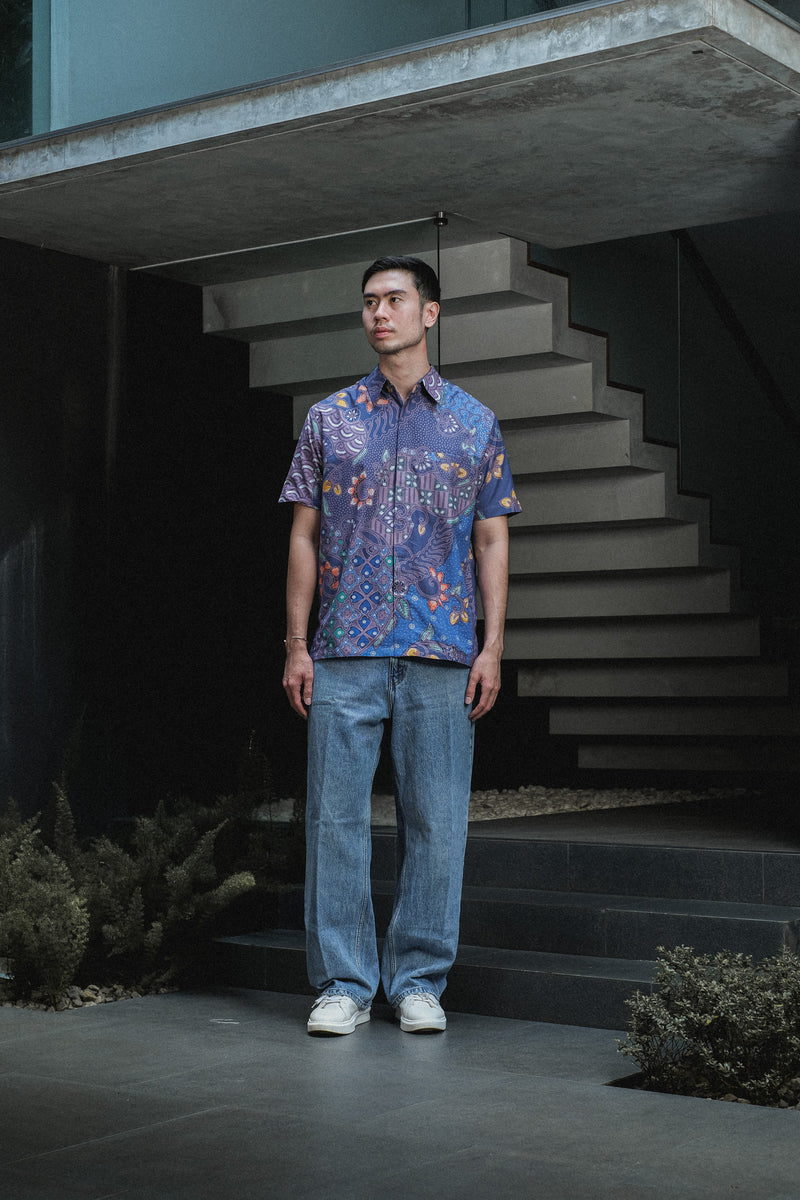 Kinabalu Man Batik Shirt