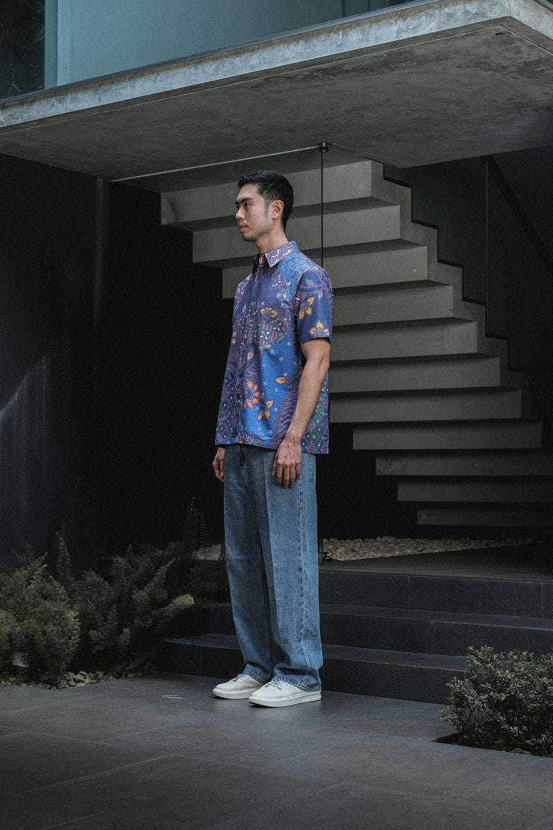 Kinabalu Man Batik Shirt