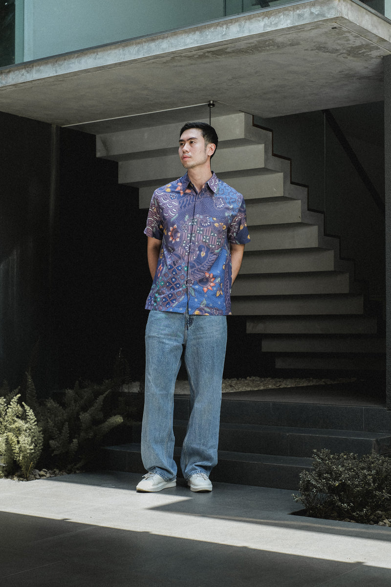 Kinabalu Man Batik Shirt