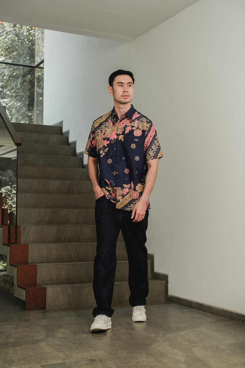 Kinabalu Man Batik Shirt