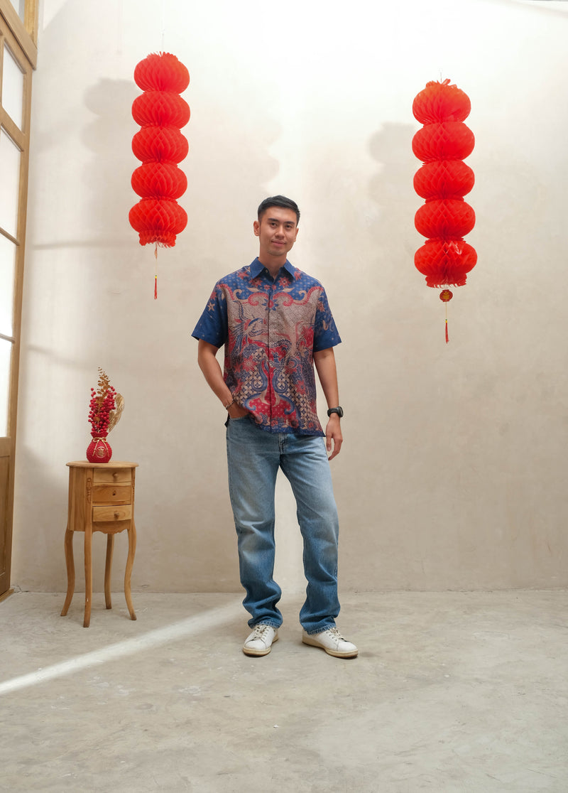 Lewotobi Man Batik Shirt