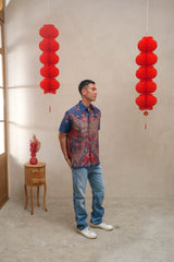 Lewotobi Man Batik Shirt