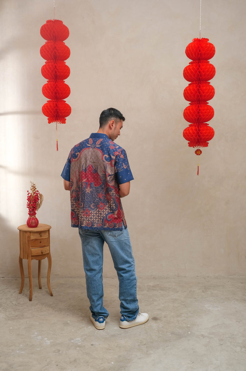 Lewotobi Man Batik Shirt