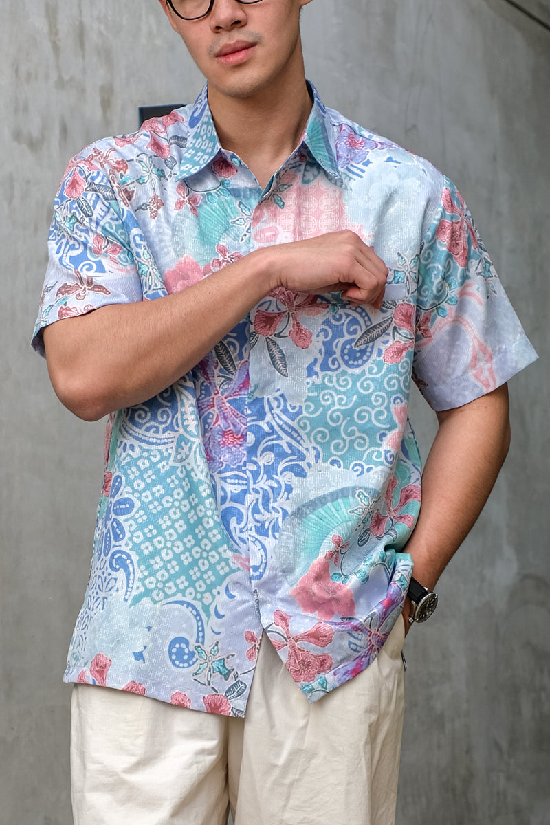 Anggrek Hitam Man Batik Shirt