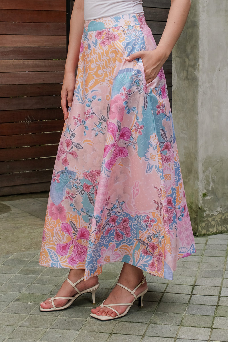 Anggrek Cattleya A-line Skirt