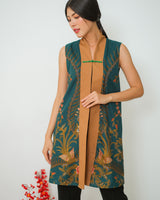 Lawu Long Vest - Green