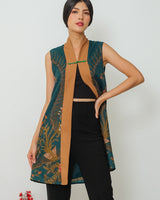 Lawu Long Vest - Green