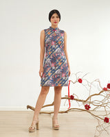 Liangpran Cheongsam Dress - Blue