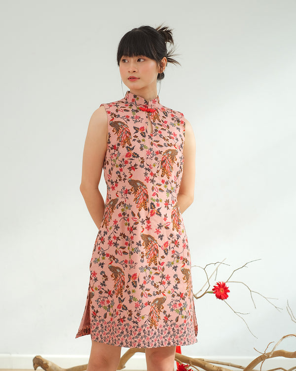 Liangpran Cheongsam Dress - Dusty Pink
