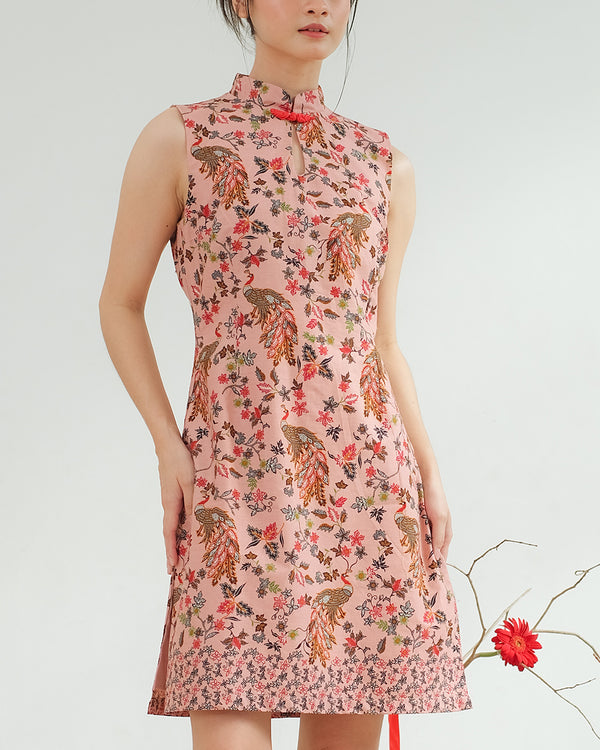 Liangpran Cheongsam Dress - Dusty Pink