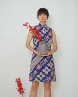 Liangpran Cheongsam Dress - Midnight Blue